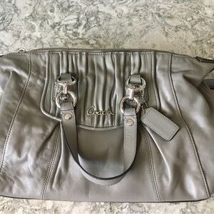 Coach Genuine Leather Purse - Gray